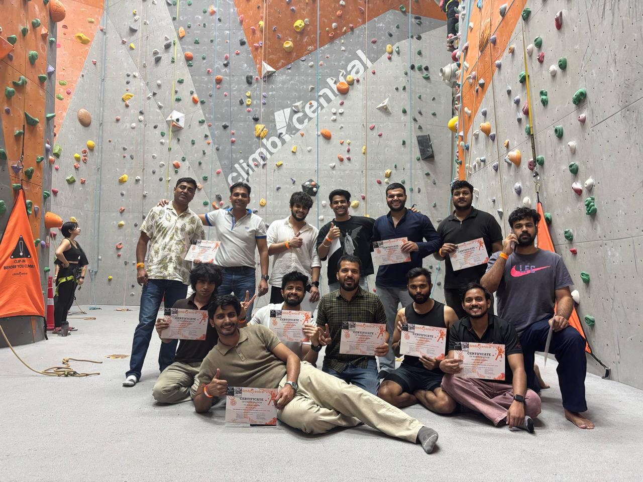 Climb Central India Team Building Activity